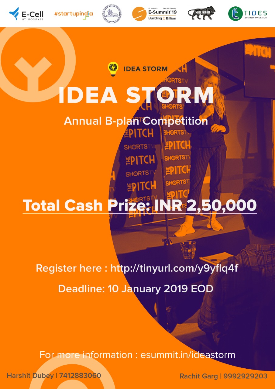 Idea Storm E-Summit 2019